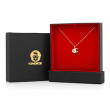 Load image into Gallery viewer, 14K Solid Gold And Diamond Champion Heritage Necklace