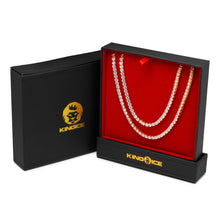 Load image into Gallery viewer, 5mm 14K Gold Tennis Choker Set