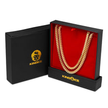 Load image into Gallery viewer, 6mm 14K Gold Stainless Steel Franco Choker Set