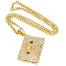 Load image into Gallery viewer, King Ice x Death Row Records- Executive Cassette Necklace