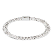 Load image into Gallery viewer, 8mm Iced Miami Cuban Bracelet