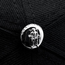 Load image into Gallery viewer, King Ice x Death Row Records- Black Flat Brim Baseball Hat