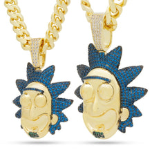 Load image into Gallery viewer, King Ice x Rick and Morty - Good Rick Necklace
