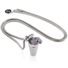 Load image into Gallery viewer, Purple Drank Necklace - Designed by Snoop Dogg x King Ice