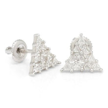 Load image into Gallery viewer, Sterling Silver Trinus Earrings