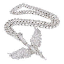Load image into Gallery viewer, XL Soaring Angel Necklace