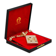 Load image into Gallery viewer, King Ice x Death Row Records- XL Cassette Necklace
