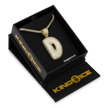 Load image into Gallery viewer, The Bubble Letter D Necklace
