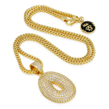 Load image into Gallery viewer, The Bubble Letter O Necklace
