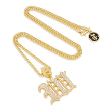 Load image into Gallery viewer, The Old English Letter W Necklace
