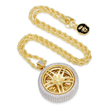 Load image into Gallery viewer, The Spinning Rims Necklace
