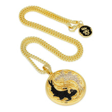 Load image into Gallery viewer, The Yin-Yang Koi Fish Medallion
