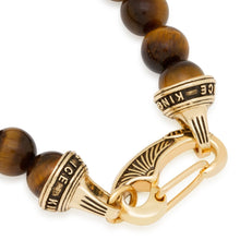 Load image into Gallery viewer, Tiger-Eye Wakanda Inspired Necklace
