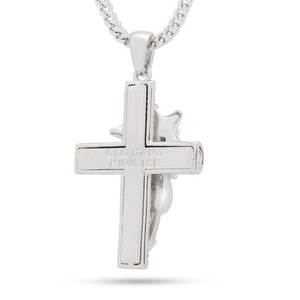 Chief Keef x King Ice - Glo Life Cross Necklace