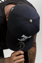 Load image into Gallery viewer, King Ice x Death Row Records- Black Flat Brim Baseball Hat
