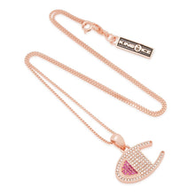 Load image into Gallery viewer, Champion Heritage CZ Rose Gold Vermeil Necklace
