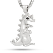 Load image into Gallery viewer, Rugrats x King Ice - Reptar Necklace
