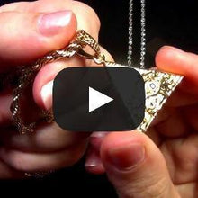 Load image into Gallery viewer, The All Seeing Eye Pyramid Necklace
