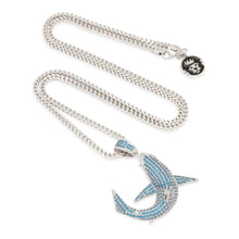 Load image into Gallery viewer, The Blue Shark Necklace
