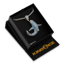 Load image into Gallery viewer, The Blue Shark Necklace
