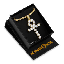 Load image into Gallery viewer, The White Gold Ankh Necklace
