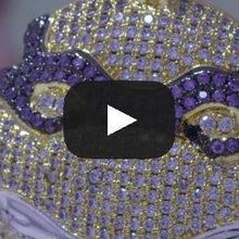 Load image into Gallery viewer, TMNT x King Ice - Donatello Necklace
