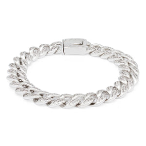 12mm Iced Miami Cuban Bracelet