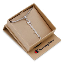 Load image into Gallery viewer, Champion Heritage White Gold Logo Necklace
