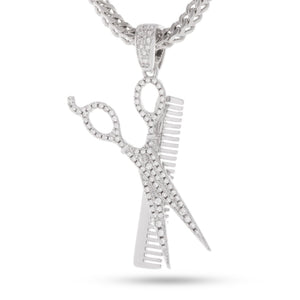 Comb and Scissors Necklace