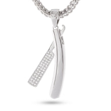 Load image into Gallery viewer, Straight RZR Barber Shop Necklace
