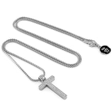 Load image into Gallery viewer, White Gold Letter &quot;T&quot; Necklace
